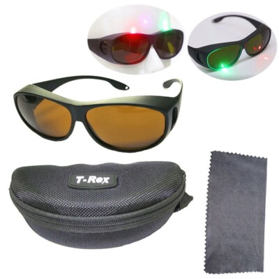 450nm/532nm/650nm Tricolor Light Red Blue Green Light Laser Protection Glasses 