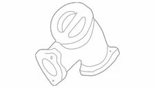 Genuine Ford Exhaust Pipe F81Z-6K854-DA