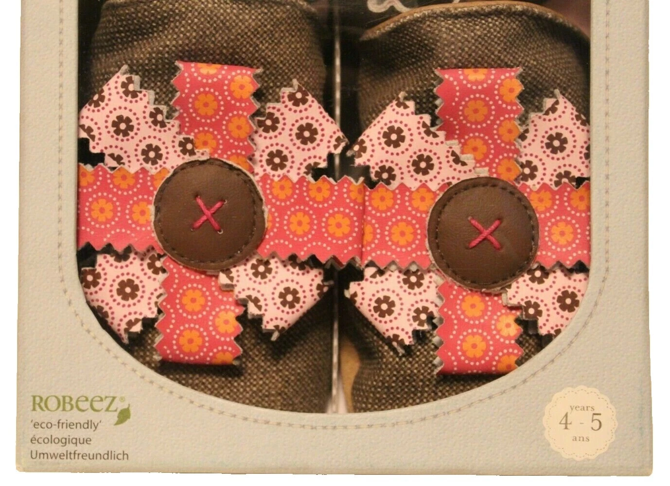Brown Robeez Baby Shoes
