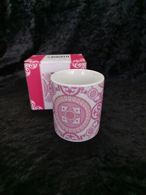 Bialetti Coffee Mug, Cup, Handle Cup, Coffee Mug, Color: Red NIB 