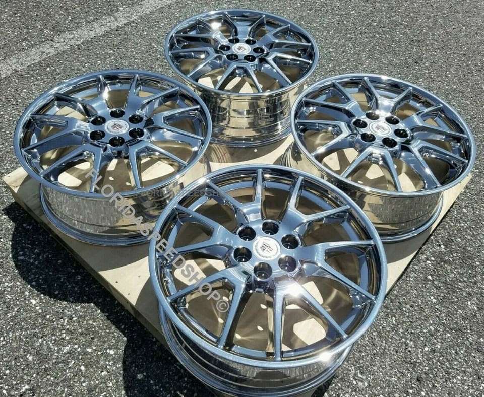 Chrome Cadillac SRX Style Wheels 20x8