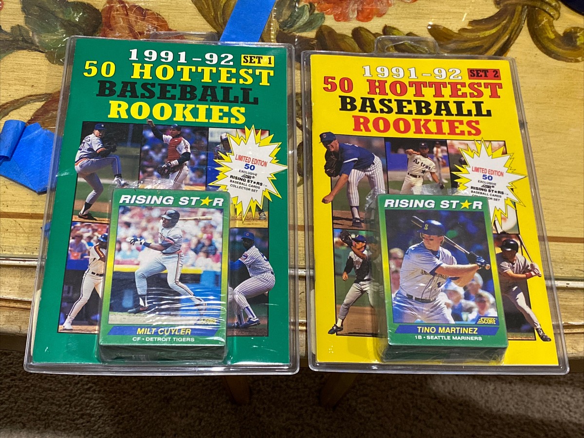 Vtg 1992 SCORE BASEBALL SERIES 1 & 2 RISING STAR FACTORY SEALED