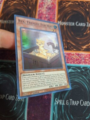 Yu-Gi-Oh! Rex, Freight Fur Hire DABL-EN027 Super Rare 1st Edition