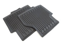 Original Audi A6 A7 4K Gummimatten GummifußMatten Hinten Schwarz 4K0061511A 041