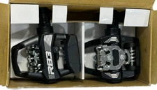 BV Bike 9/16" Dual Pedals Compatible with Shimano SPD & Look Delta BV-PD-R83