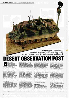 PPOT52 MODEL KIT FEATURE/REVIEW - ACADEMY 1:35 SCALE WARRIOR MCV IRAQ 2003