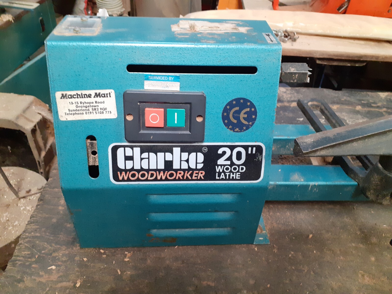 Clarke 20" Wood Lathe eBay