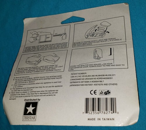 New And Improved Seal Type Bag Sealer NOS SEALED ***FREE SHIPPING*** - Picture 5 of 6