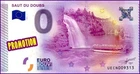 SAUT DU DOUBS / €0 BANKNOTE / ZERO EURO BANKNOTE / UECN 2015-1