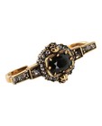 Alexander McQueen Womens Jeweled Stick Bar Ear Cuff