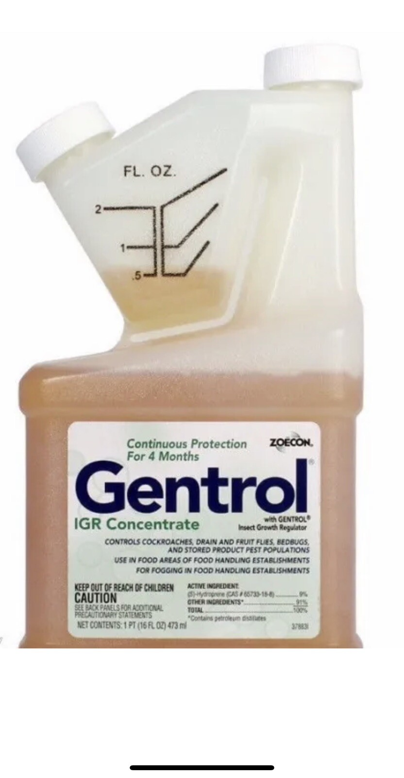 Gentrol IGR Concentrate Insect Growth Regulator Roaches Bed Bugs 1