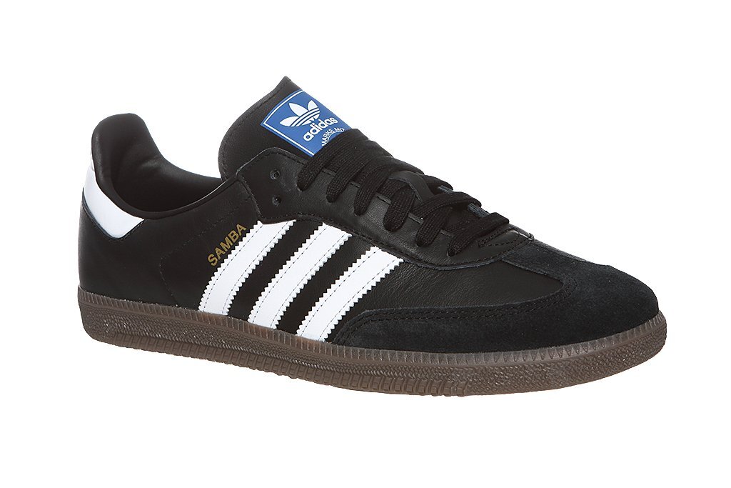 adidas Originals Samba OG Trainers - Black/White - B75807 - Size