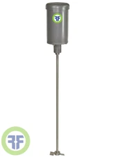 Electric Drum Mixer: Direct Drive, 1/2 HP, Bridge Mount, Single Phase