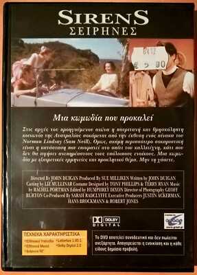 Sirens 1994 DVD Region 2 Comedy Letterbox 1.85:1 Hugh Grant