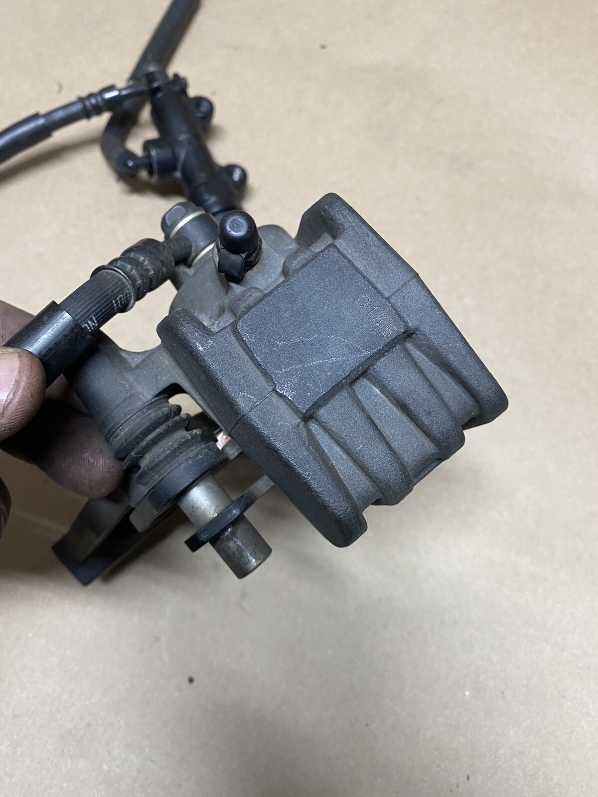 0912 Kawasaki ZX6R ZX6 Rear Brake Caliper Master Line OEM 0205 eBay