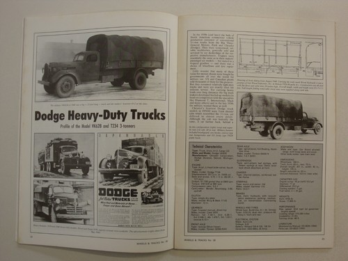 Wheels & Tracks # 28 (Dodge Heavy-Duty Trucks, Jeeps, GQ Martel & Early Tanks) - Picture 10 of 22