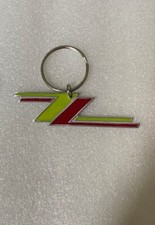 ZZ Top YELLOW and RED Key Chain Solid Metal 3 1/4 inches
