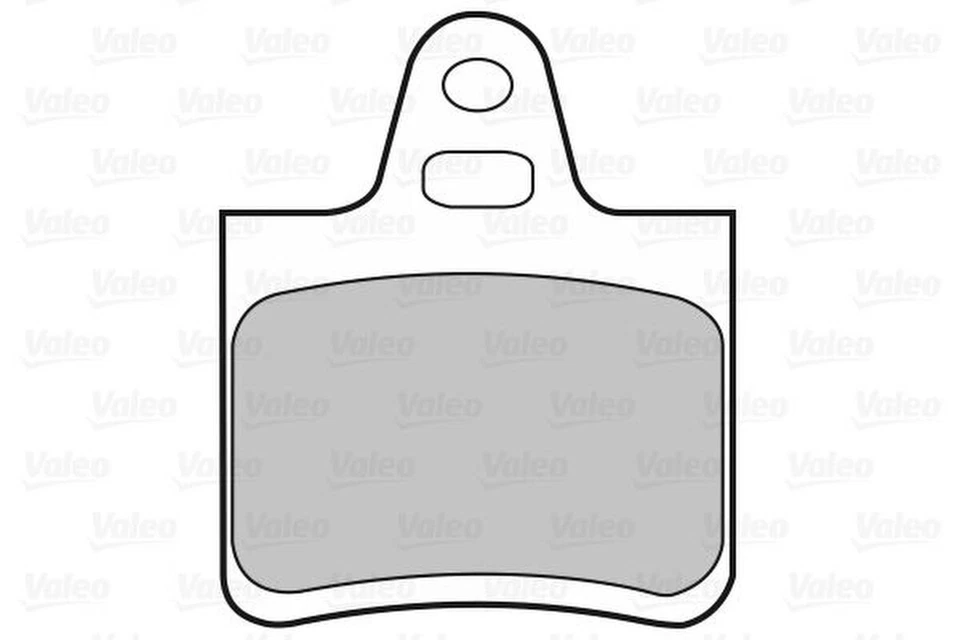 Plaquettes de Frein Disque Arrière VALEO pour Citroën Xantia - Photo 2/2
