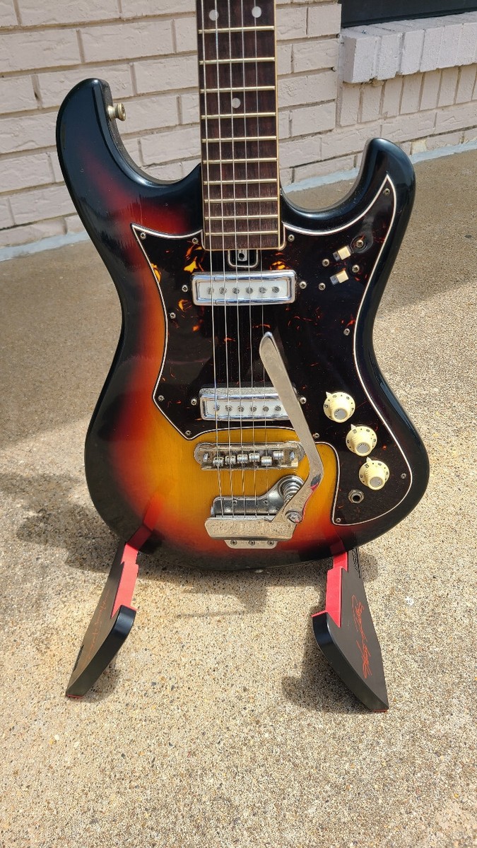 60s Silvertone ヴィンテージギター　made in USA 1960's Silvertone Guitar | eBay