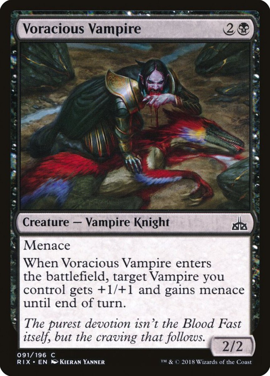 Magic MTG Voracious Vampire [Rivals of Ixalan] | eBay