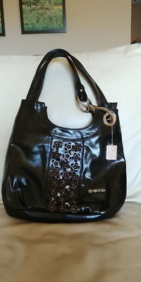 Sembonia embellished women genuine leather handbag