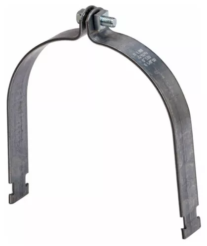 B-Line B2017ZN, Strut Pipe/Conduit Clamp, B2017 Zn 4Rgd 4 1/2Od Clamp, 1 PC