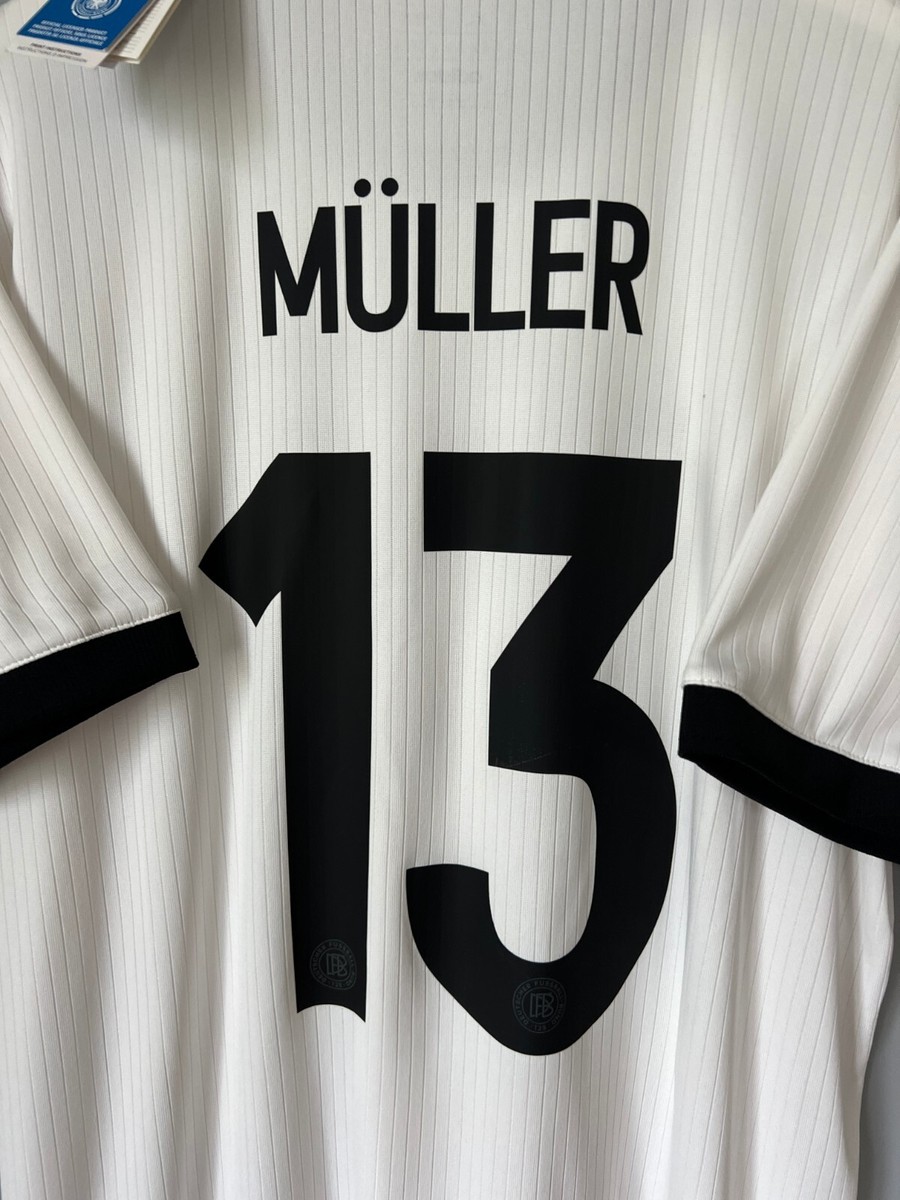 正規品　adidas ドイツ代表 MÜLLER 25 HEAT.RDY シャツ Germany Away Heat.Rdy Jersey 2022 World Cup Adidas Black M