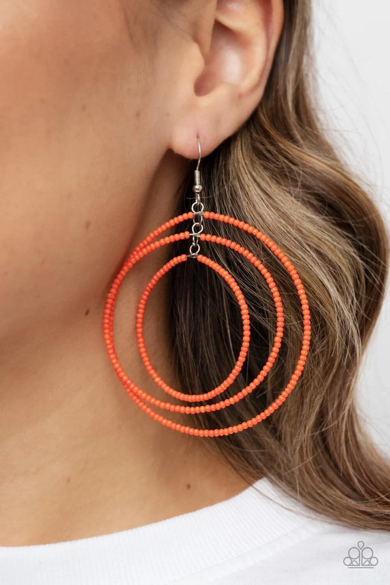 Paparazzi orange deals seed beads