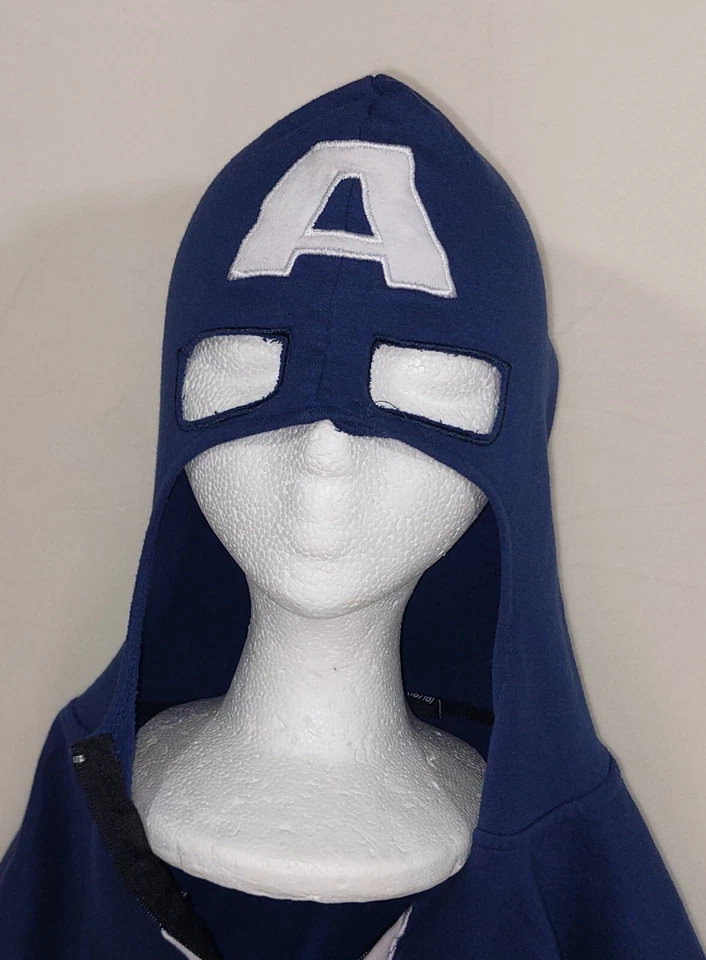 Sudadera con Capucha Personaje Capitán América Marvel Niño XL Licencia Marvel. Foto 3 de 4