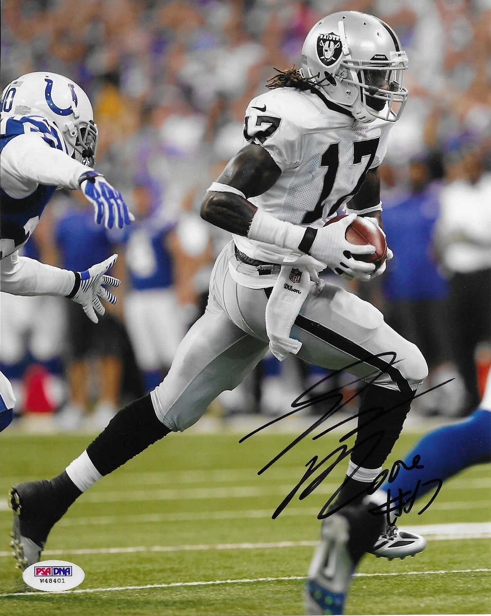 Denarius Moore Oakland Raiders Signed 8X10 Photo Autographed PSA/DNA COA  W48401 | eBay