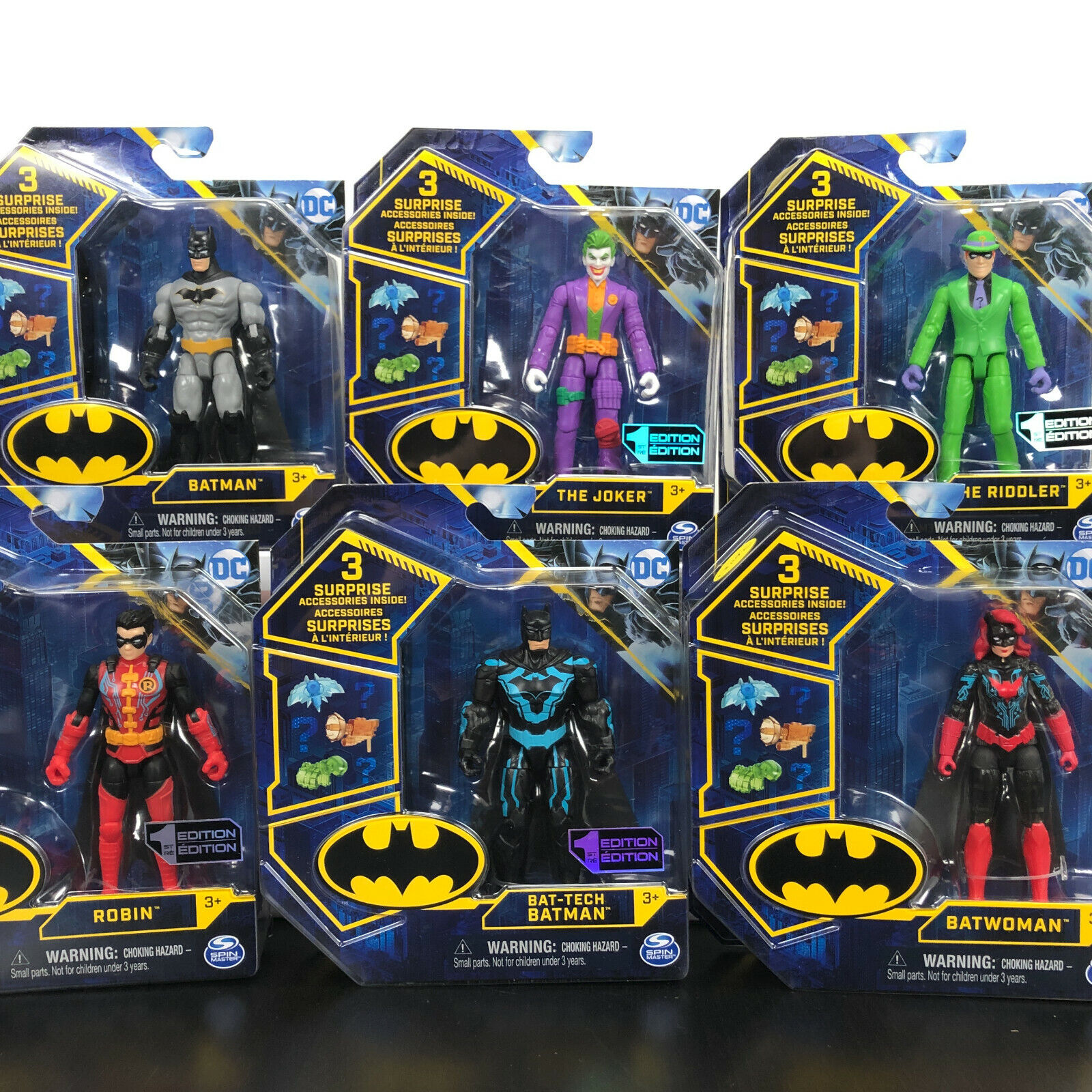 Spin Master unveils additional 4-inch DC figures