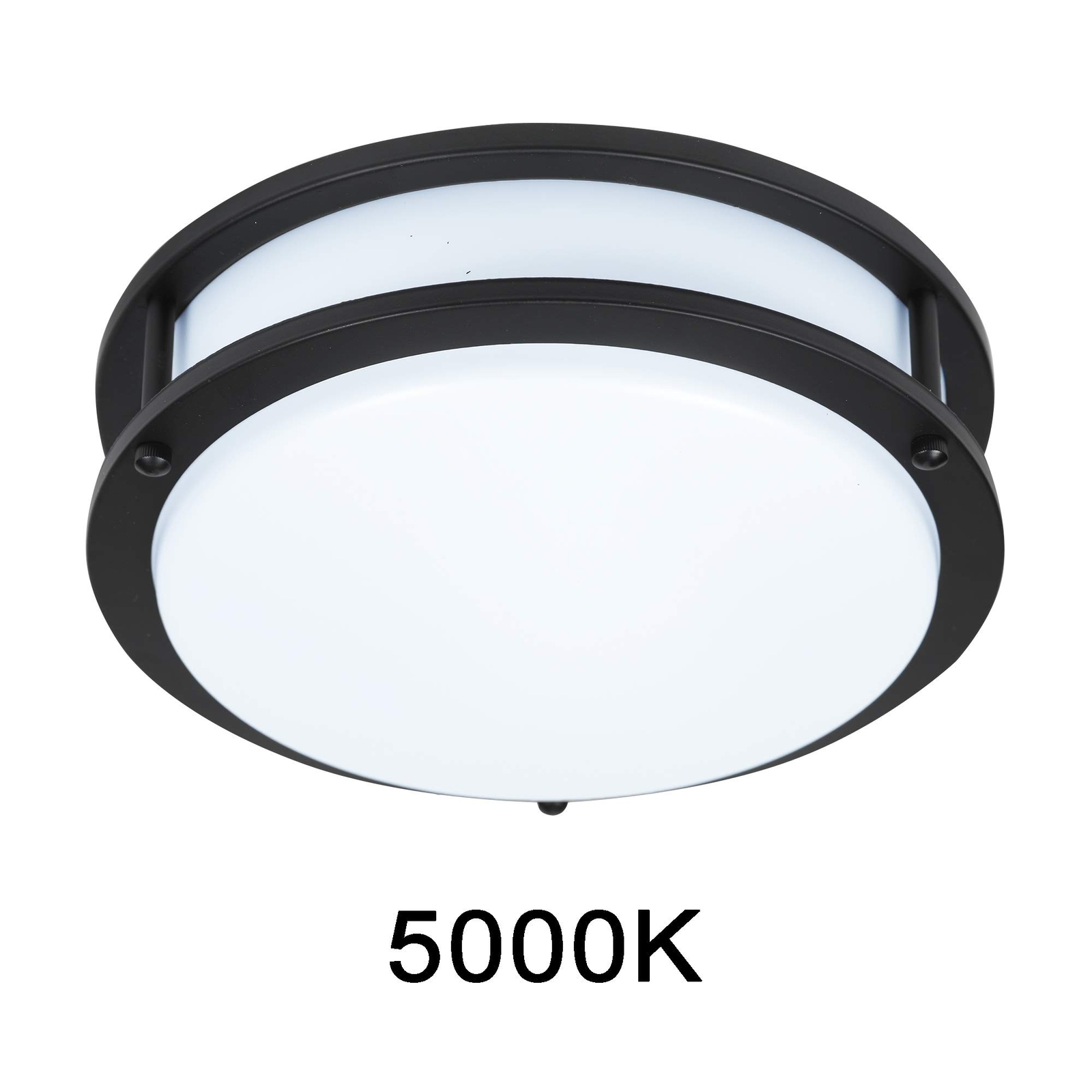 DESIGNERS FOUNTAIN Flush Mount Ceiling Light, 10 Inch Round LED DC Lighting F...