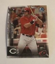 Kyle Waldrop 2016 Bowman Chrome Rookie Card #139 Reds RC