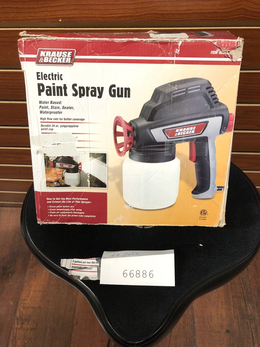 Krause and becker electric outlet paint spray gun