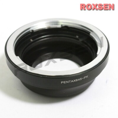 Pentax 645 P645 lens to Pentax K mount PK adapter camera DSLR K-1