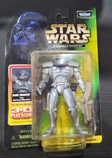 STAR WARS EXPANDED UNIVERSE DARK TROOPER W  3-D PLAY SCENE KENNER COLLECTION NEW
