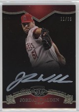 2012 Topps Tier One On the Rise White Ink 11/25 Jordan Walden #OR-JWA Auto k8v