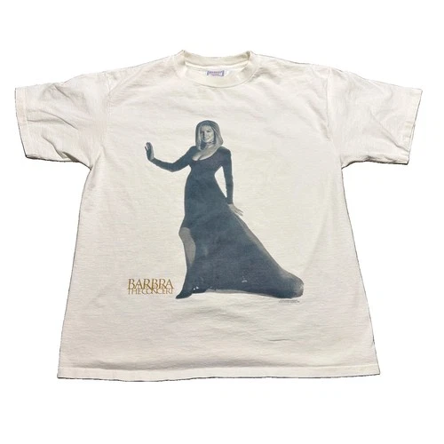 Barbra Streisand The Concert Tour T-Shirt XL Si 1990s vintage concert t-shirt, vintage, size XL, single stitch, B+ condition
