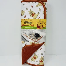 Disney Dish Drying Mat 16”x18” Winnie The Pooh Autumn Fall Foliage Seasonal NEW