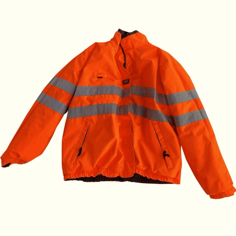 Chaqueta Reversible Helly Hansen Hombre Alta Visibilidad Naranja Motala Talla XXL Foto 2 de 4