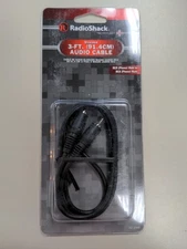 Audio Cable 3-Ft  RCA Male -to - RCA Male *Radio Shack 42-2366*