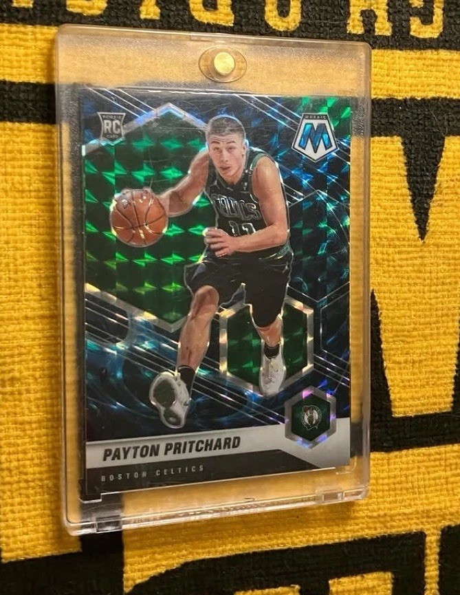 2020-21 Panini Mosaic Payton Pritchard #210 Genesis Prizm Rookie (RC)