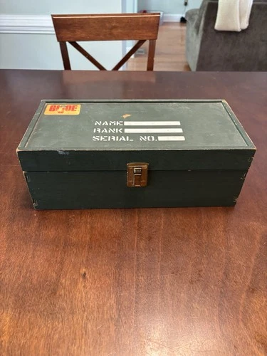 GI Joe Footlocker Full of Accessories 1960s. Hasbro Vintage