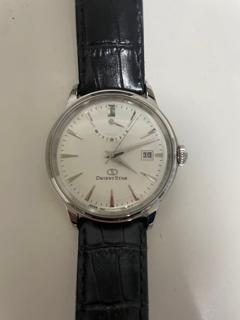 Orient Star Skeleton Back Automatic Watch White S… - image 1