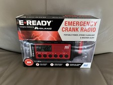 NEW Midland Emergency Crank Radio Model  ER310, Portable Power and Flashlight.