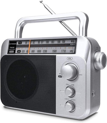Retekess TR604 AM FM Radio Portable Transistor Analog Radio with 3.5Mm Earphone