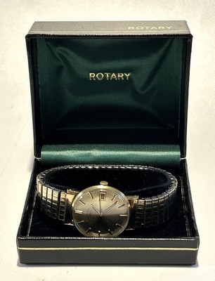 Vintage Swiss  Rotary  Gents Manual Wind Watch