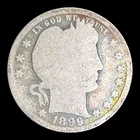 1899-O Barber Silver Quarter