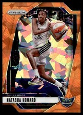 2024 Panini Prizm WNBA #130 Natasha Howard Ice Orange Prizms