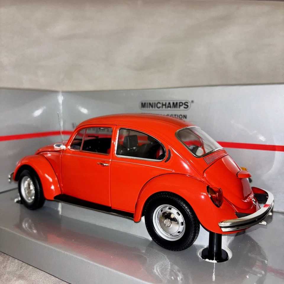 Volkswagen 1200 Käfer Maggiolino 1200 Red 1:18 Minichamps - Immagine 4 di 4